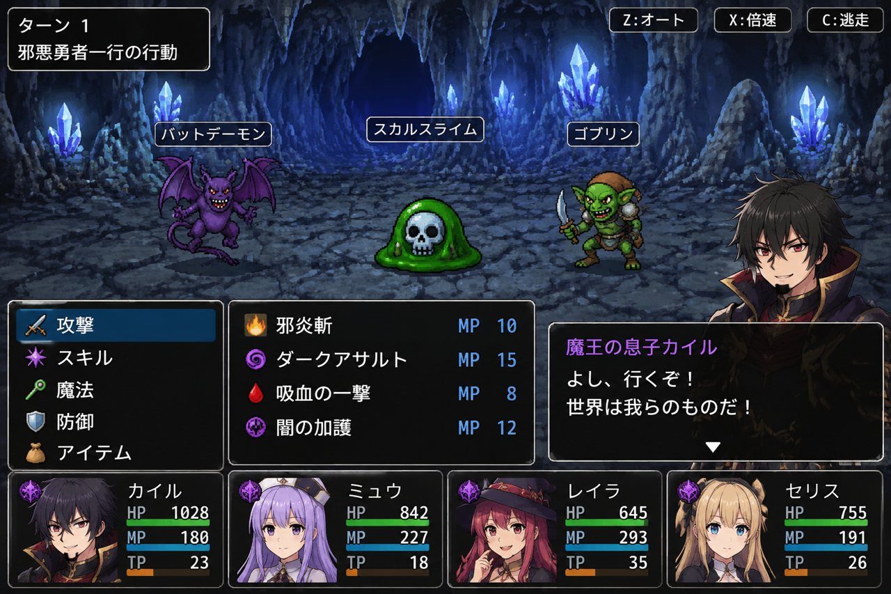 邪恶勇者一行 操作界面 预览图 2