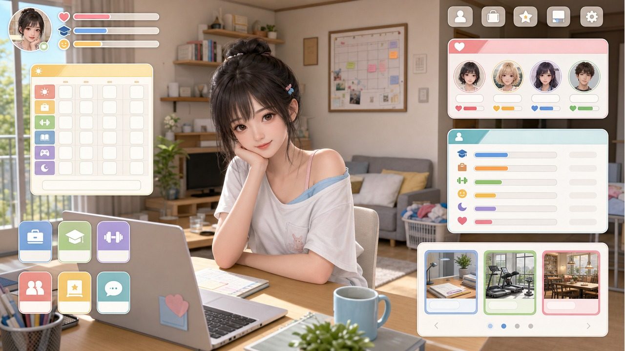 能干的后辈小葵酱 角色养成 玩法截图 8